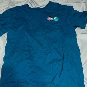 Teal vans shirt